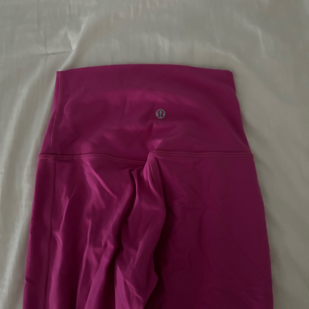 lululemon align high rise leggings 28” (hardly worn)